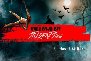 Halloween Student Show Luftakrobatik